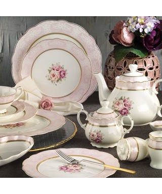 Луксозен сервиз от 36 части за чай, кафе и закуска модел 50014