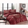 Спален комплект от сатен 100% памук FLORIAN /бордо