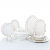 Сервиз за хранене от порцелан Eliza, mod.4  - 60 части