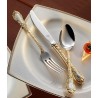 Луксозни прибори за хранене 89 части модел Prestige злато