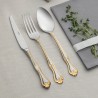 Прибори за хранене 36 части LALEZAR GOLD