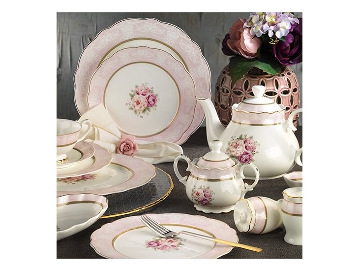 Луксозен сервиз от 36 части за чай, кафе и закуска модел 50014